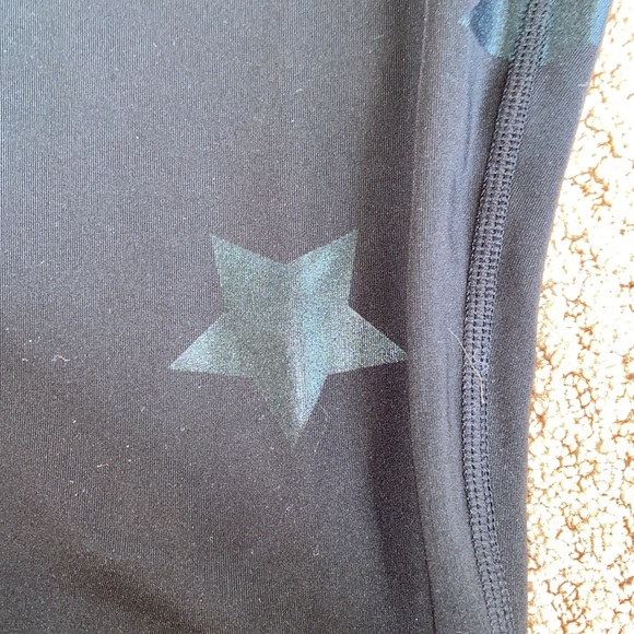 Super cute star detail black leggings - Picture 2 of 4